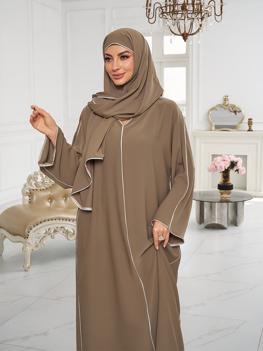 Ensemble hijab abaya pour femmes