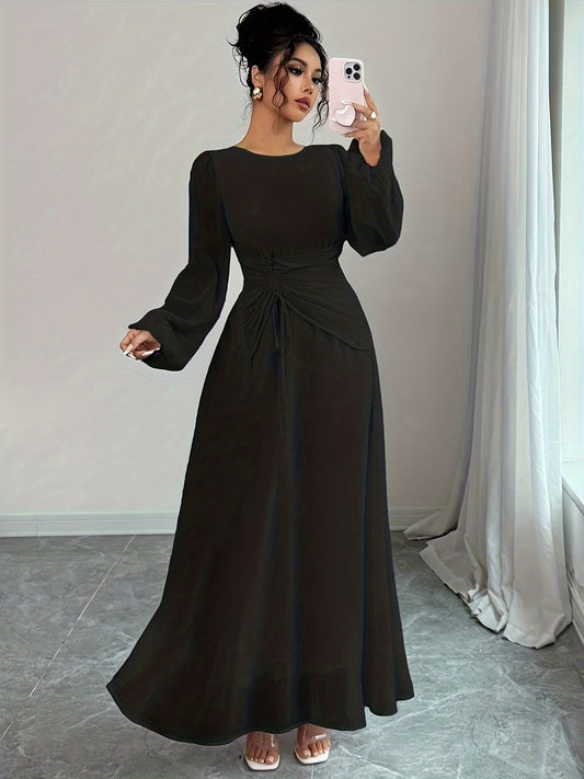 Robe longue élégante de style français