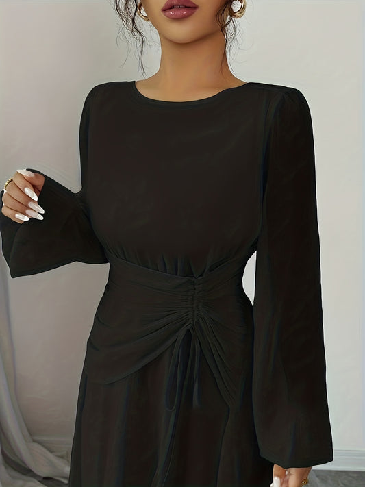 Robe longue élégante de style français